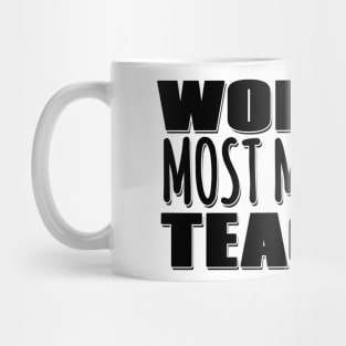 World's Most Mediocre Teacher Mug